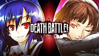 Fan Made Death Battle Trailer  Medaka Kurokami VS Makoto Niijima Medaka Box VS Persona [upl. by Bashee]