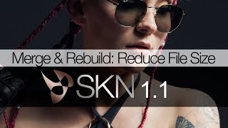 SKN Merge amp Rebuild Workflow Function  NBP Retouch Tools [upl. by Brackett]