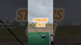 STINGERS ONLY 💥 golf golfskill swing youtubegolf stinger [upl. by Georges]