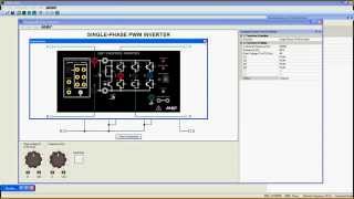 SinglePhase PWM Inverter  ChopperInverter  9063 [upl. by Nad]