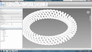 Revit tips  helixcircle in Revit 2013 adaptive component [upl. by Myrt]