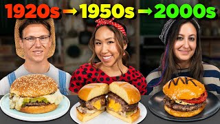 Cooking 100 Years of Burgers [upl. by Eatnahs461]