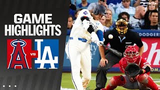 Angels vs Dodgers Game Highlights 62224  MLB Highlights [upl. by Etnuaed815]