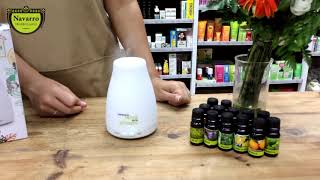 Difusor de Aceites Esenciales humidifica tu ambiente de forma natural [upl. by Dorella]