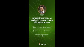 Entegrayı Verimli Kullanma Eğitimi 2mp4 [upl. by Tymon895]