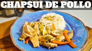 CHAPSUI de POLLO 🍗 🍜🇨🇳  Chop suey  Receta China al WOK 🍳  William Priets [upl. by Hsizan458]