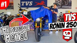 ¡MI NUEVA MOTO TVS Ronin 250 1 ¿Por qué la compré  Alets Go [upl. by Haerb]