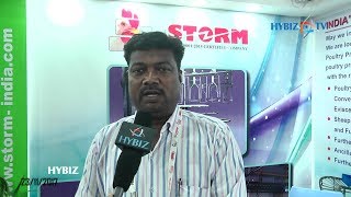 Storm Engineering India Pvt Ltd Prakesh Sansare  Poultry Exhibition 2017 [upl. by Anoved]