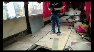 Part2 flooring Philtranco bus 1892 091724 [upl. by Eerazed]