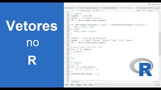 Vetores na linguagem R Curso para iniciantes  Aula 10 [upl. by Nevetse]