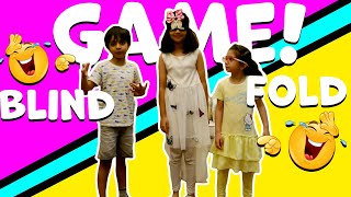 Blindfolded Kids Try the Ultimate Fun Challenge I Blindfold Challenge [upl. by Atiuqan]