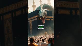 UN GIGANTESQUE SERPENT SORT DE LA KAABA à la mosquée en arabie saoudite [upl. by Jerold]