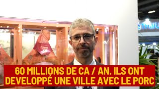 60 millions de ca  an ils ont developpé une ville avec la filière porcine [upl. by Rufus]