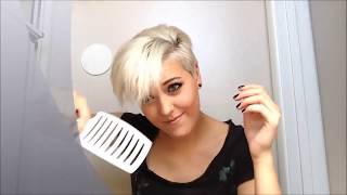 Pixie hair styling tutorial multiple ways [upl. by Ahsikam]