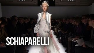 Schiaparelli Couture SpringSummer 2014  EXCLUSIVE  Paris Couture Fashion Week  FashionTV [upl. by Llerrah]