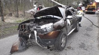 Vidéo dimages de Dacia Duster accidentés  Part 4 [upl. by Drake]