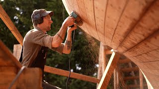 Fairing the Hull  next steps Wooden Boat Rebuild  EP95 [upl. by Wolram445]