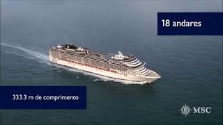 MSC Preziosa – Visita ao navio [upl. by Keraj]