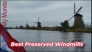 Kinderdijk Dutch Windmills UNESCO World Heritage Site  Perfect Day Trip from Amsterdam [upl. by Aistek732]