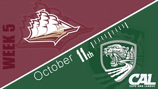 Newburyport Vs Pentucket Football October 11th 2024 [upl. by Jaqitsch]