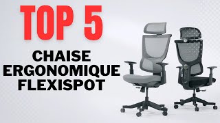 Top 5  Chaises de Bureau Ergonomiques FLEXISPOT  Les Meilleurs Modèles [upl. by Ahsemak465]