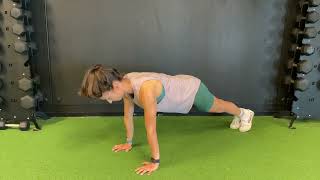 How to do Scapula Push Up [upl. by Lillian]