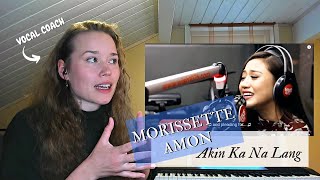 Finnish Vocal Coach Reacts Morissette Amon quotAkin Ka Na Langquot SUBS  Äänikoutsi reagoi [upl. by Sterrett135]