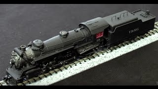 DCC N Scale 462 Pacific Steam Locomotive Rivarossi 7114 Podcast [upl. by Artemed]