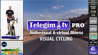 VIRTUAL CYCLING by TELEGIMTV clase impartida por nuestros MASTER TRAINERS de CICLO INDOOR [upl. by Maurilla18]