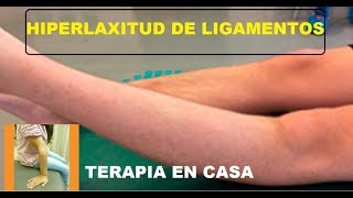 Síndrome de hiperflexibilidad Articular  Terapia en casa [upl. by Llebiram]