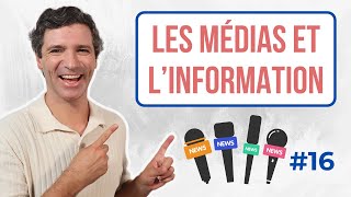 Parler des médias et de linformation  Vocabulaire français [upl. by Nivlem]