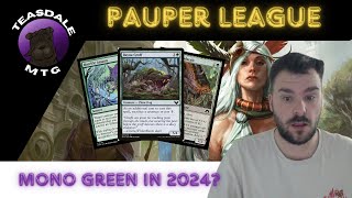 Mono Green Stompy in 2024 Pauper [upl. by Asile]