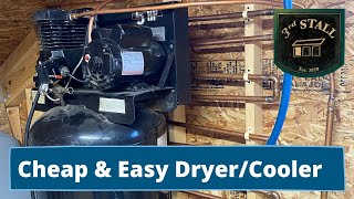 DIY Cheap Air Compressor DryerCooler  Feedback after a year of use [upl. by Sedecram900]