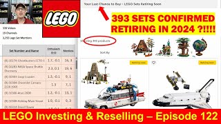 LEGO Sets Retiring 2024 CONFIRMED  Last Chance Page  And New SALES [upl. by Dubois399]