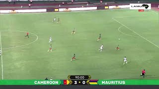 2026 FIFA WORLD CUP AFRICAN QUALIFIERS GROUP D  CAMEROON 3  0 MAURITIUS  17th November 2023 [upl. by Anad]