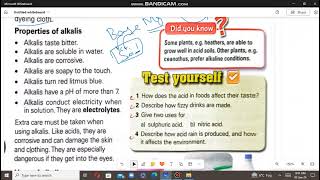 Alkalis Part1 Oxford Science Class 8 [upl. by Freddi573]