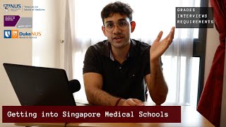 Applying to Singapore Medical Schools NUS NTU amp DUKENUS [upl. by Liauqram]