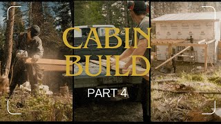 OffGrid Cabin Build Part 4 Milling Own Lumber For Backyard LeanTo [upl. by Nadabus374]