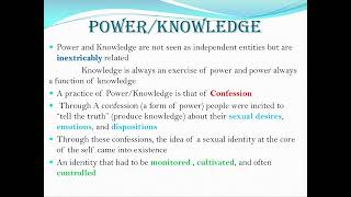 Michel Foucault PowerKnowledge Concept  Critical Theory [upl. by Denby]