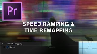 Adobe Premiere Pro CC Tutorial Easy Speed Ramping Effect Time Remapping How to [upl. by Hars]