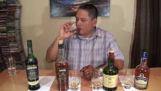 Irish Whiskey Review  Jamesons 07 Rarest Vintage Powers Johns Lane Irishmans amp Readbreast 15 [upl. by Micheil767]