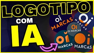 Como Criar LOGOTIPO com IA  EM MINUTOS E GRÁTIS✅ [upl. by Janeva]