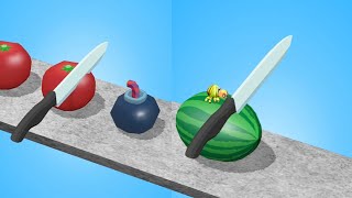 Fruit Slicer Game Satisfying and relaxing ASMR slicing video [upl. by Fredek]