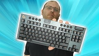 מקלדת מכנית אלחוטית טובה   Logitech G915 TKL [upl. by Elbertine388]