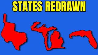 Redrawing Every US State [upl. by Cly]