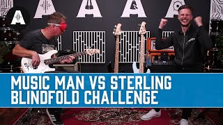 Music Man Vs Sterling ShortScale Stingray Basses  Blindfold Challenge [upl. by Bone337]