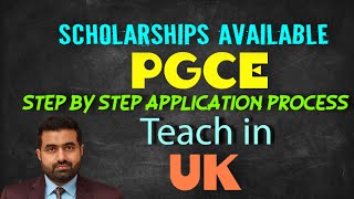 Avoid Mistakes StepbyStep PGCE Application for UK Teaching [upl. by Dun537]