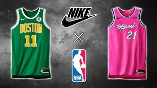 All NBA Nike Earned Edition Jerseys 2018 [upl. by Enak]