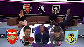 Arsenal vs Burnley Ian Wright Preview  Mikel Arteta And Vincent Kompany Interview  Pundits Review🔥 [upl. by Fugere]