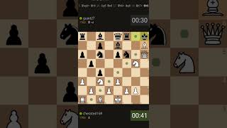 24 move checkmatevant kruijs openingsmothered mate chessted [upl. by Sorodoeht1]